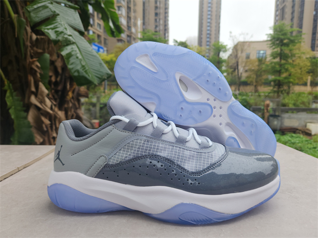 Men's Running weapon Air Jordan 11 Grey Shoes 085